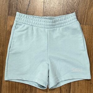 PUMA Women's Soft Blue Athletic Shorts